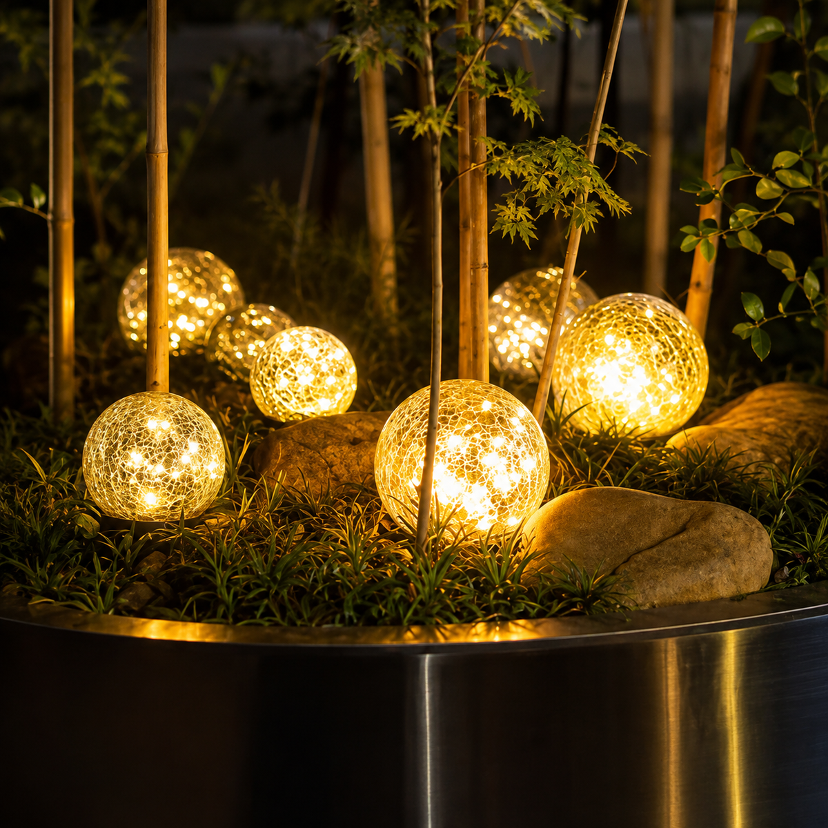 Solar Glow Garden Light