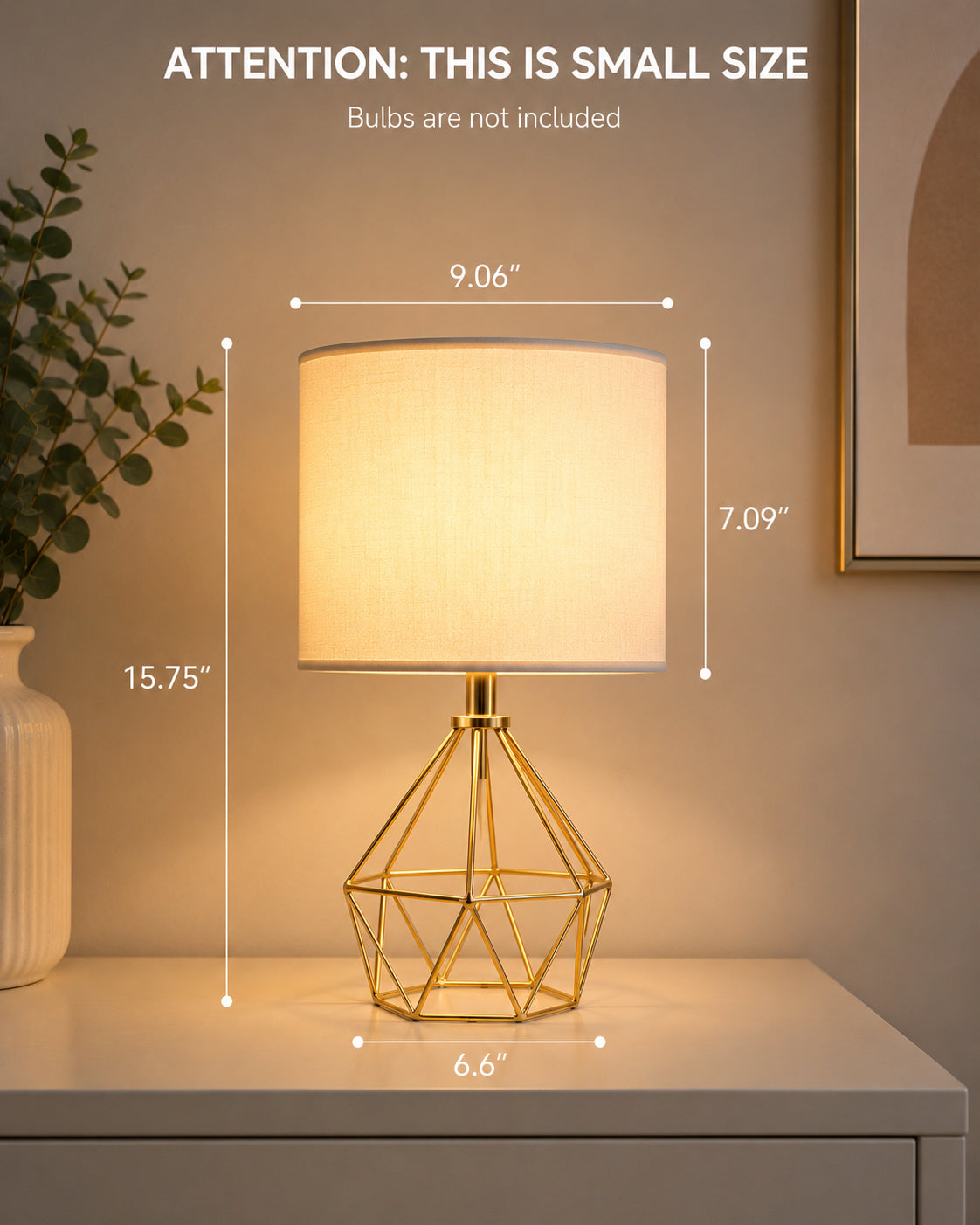 Modern Geometric Table Lamp