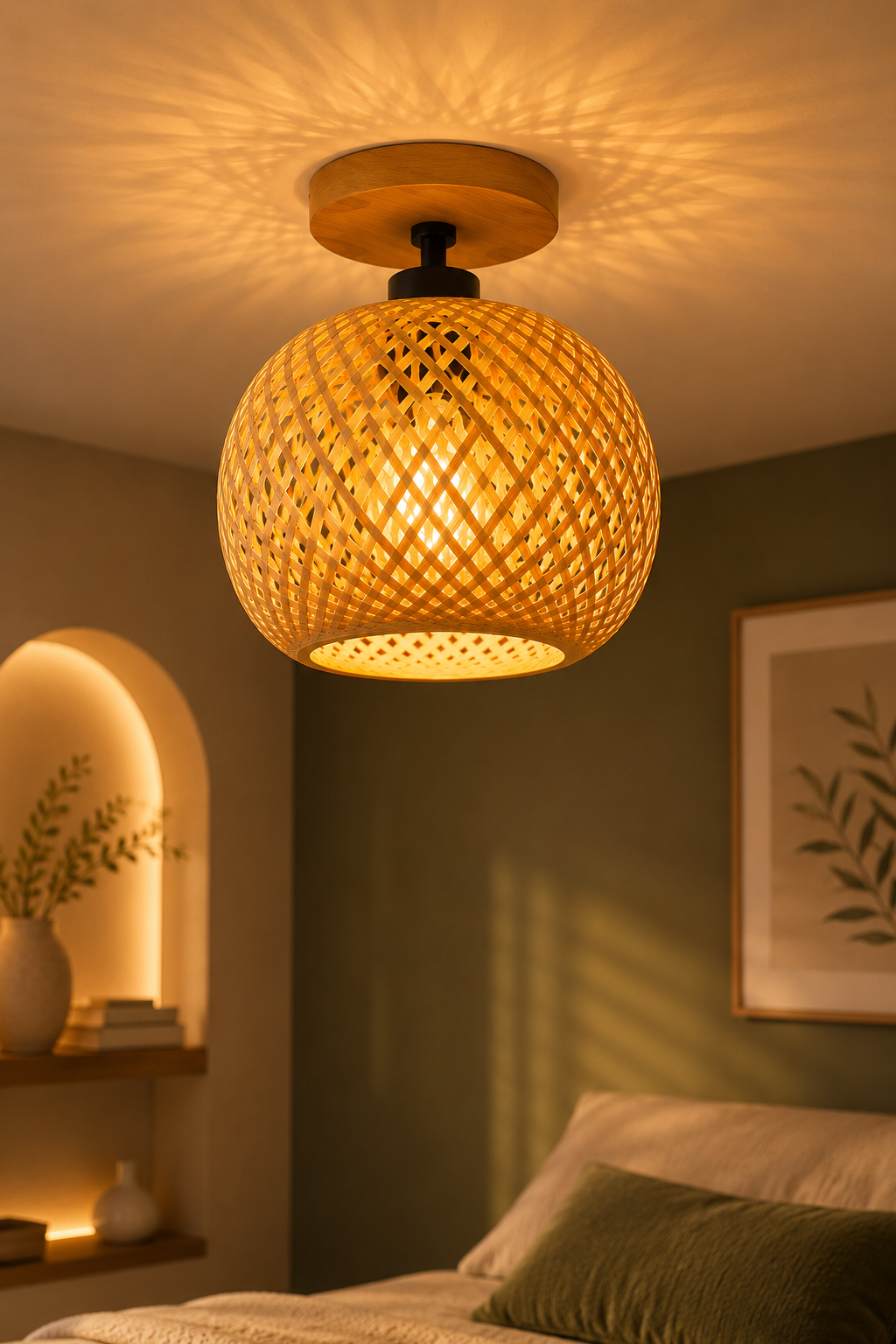Bamboo Glow Lamp