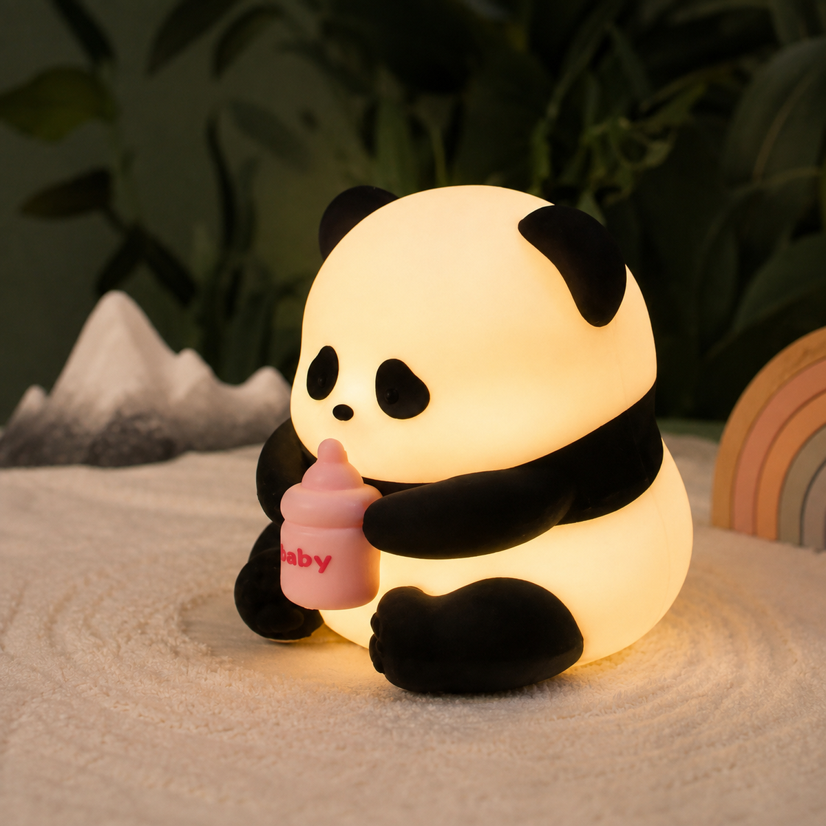 Flower Panda Night Light