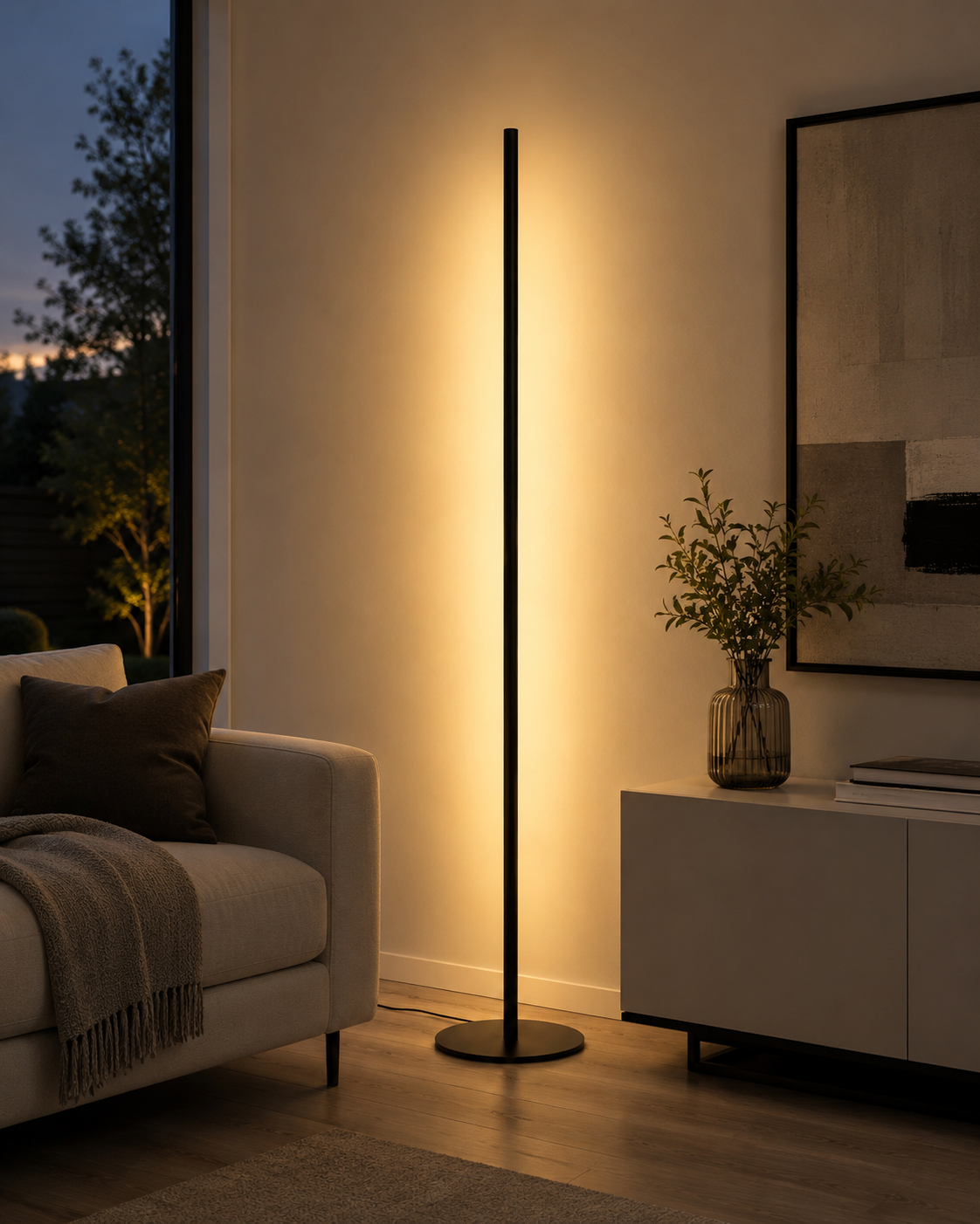 Corner Floor Lamp