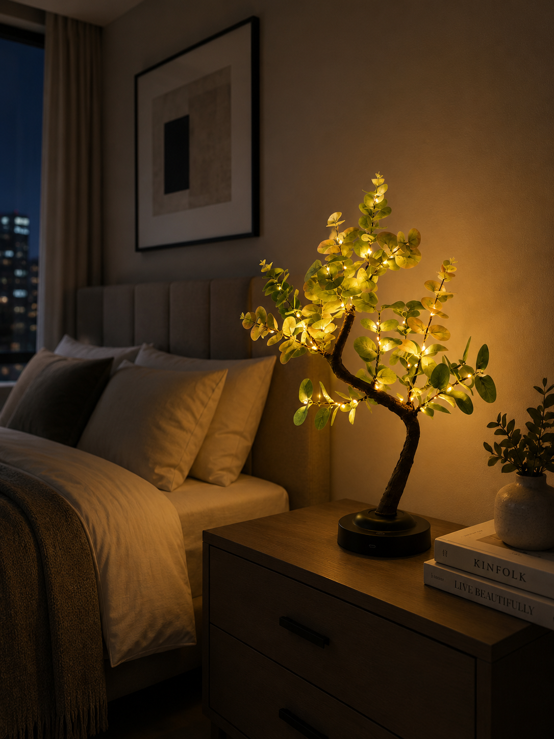 LED Blossom Tree Lamp | USB Decorative Bonsai Light for Bedroom, Living Room & Home Décor