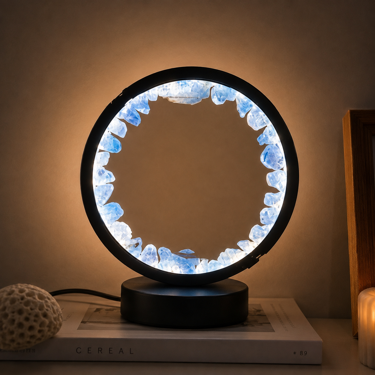 Crystal Glow LED Lamp