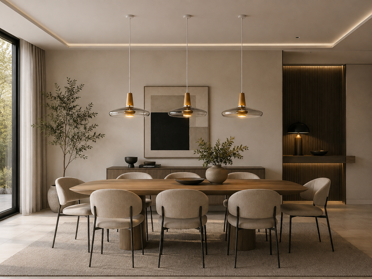 Glass Pendant Light