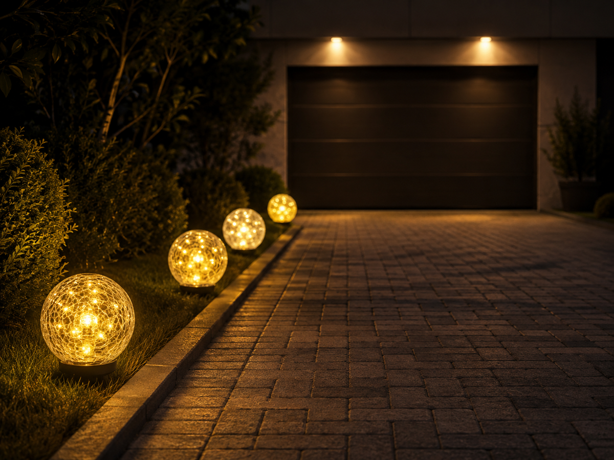 Solar Glow Garden Light