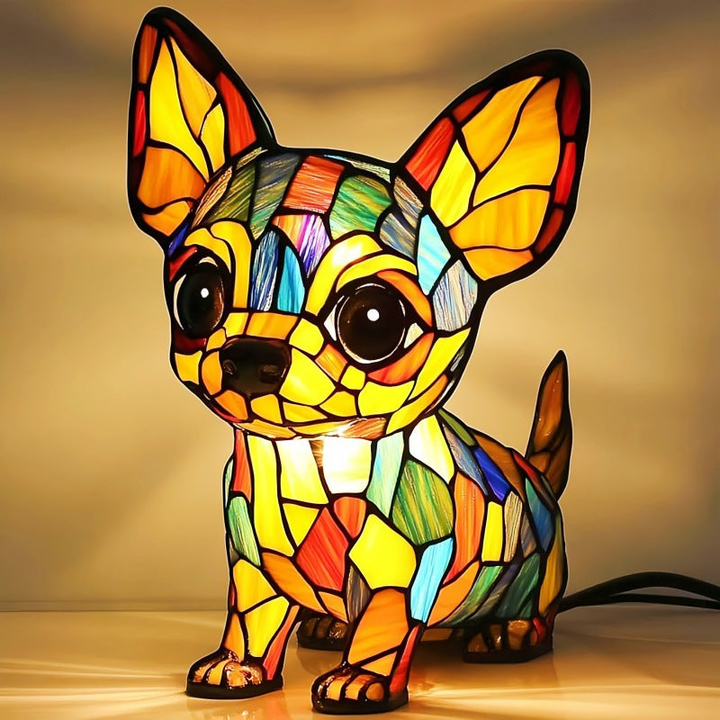 Animal Night Light Statue