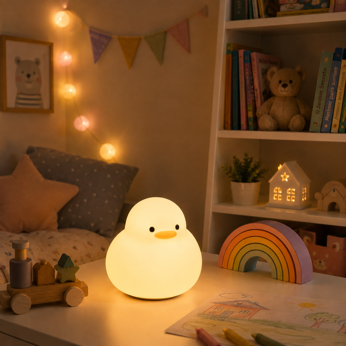 DuckGlow Silicone LED Night Light