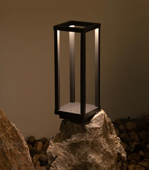 Modern Rechargeable LED Outdoor Table Lamp | Waterproof Dimmable Cordless Lantern for Indoor & Outdoor Use