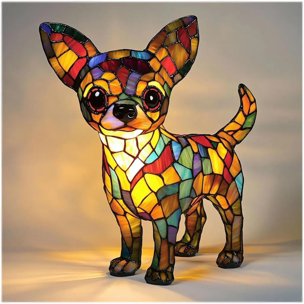 Animal Night Light Statue