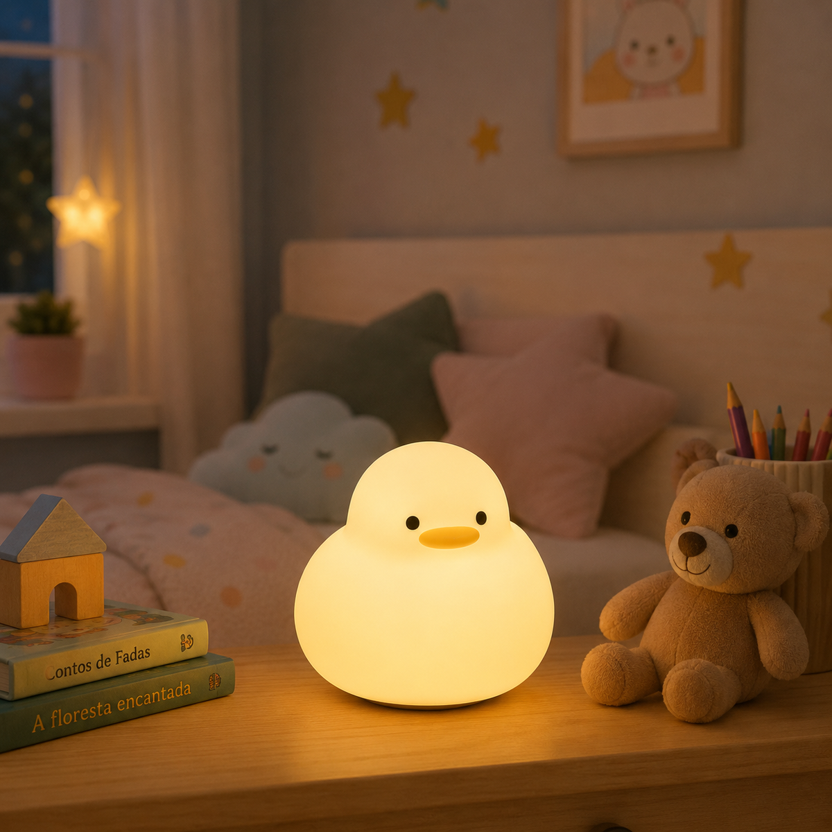 DuckGlow Silicone LED Night Light