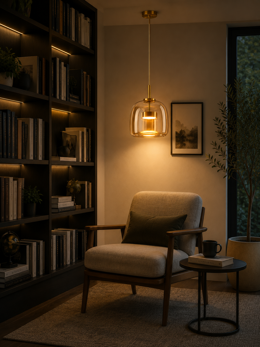 Nordic Glass Jellyfish Chandelier
