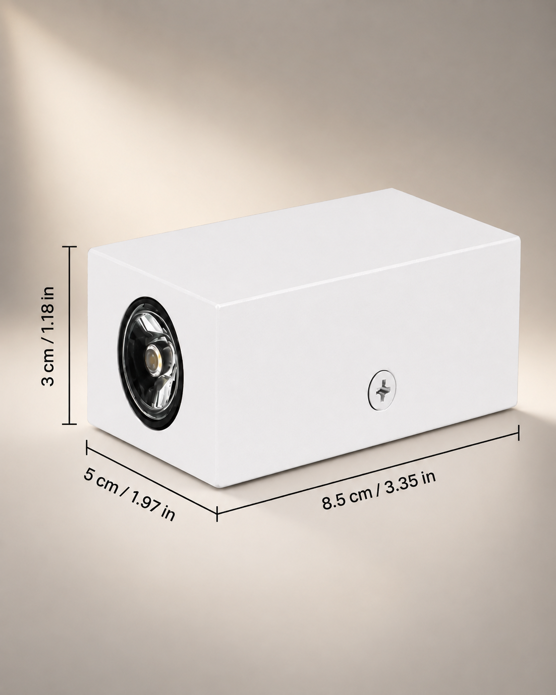 Modern Cube LED Wall Light