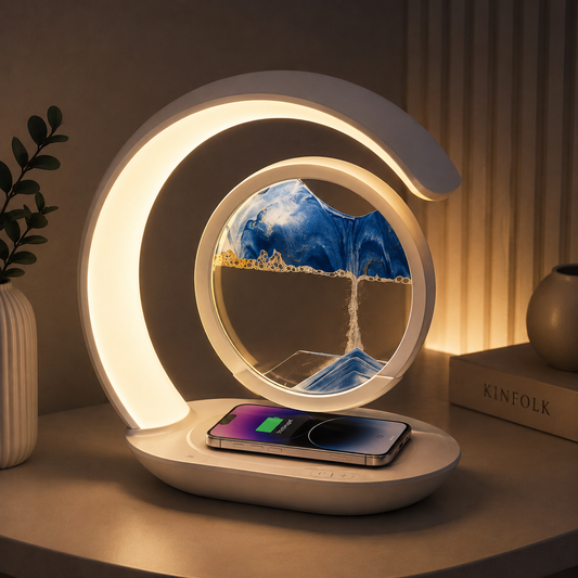 Moving Sand Art LED Table Lamp