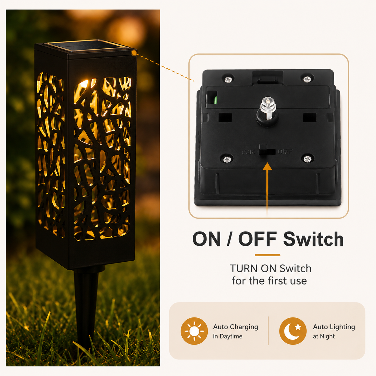 Solar Garden Path Lights