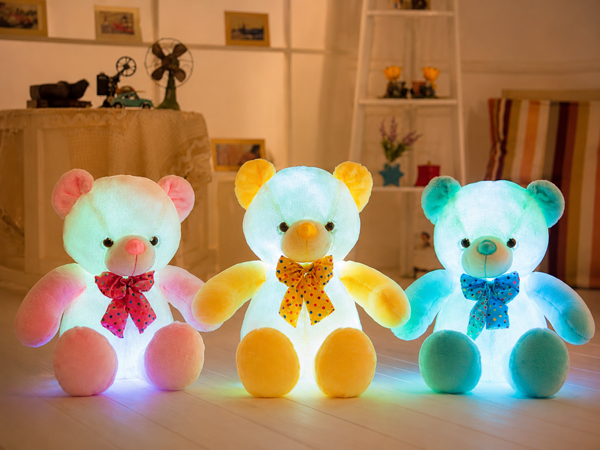 Illuminated Musical Teddy Bear