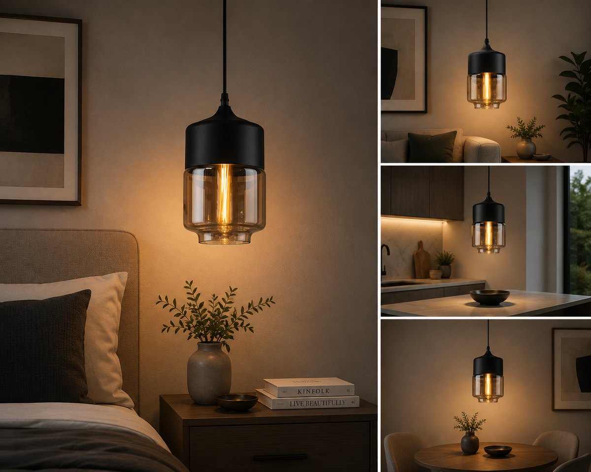 Nordic Glass Pendant Light