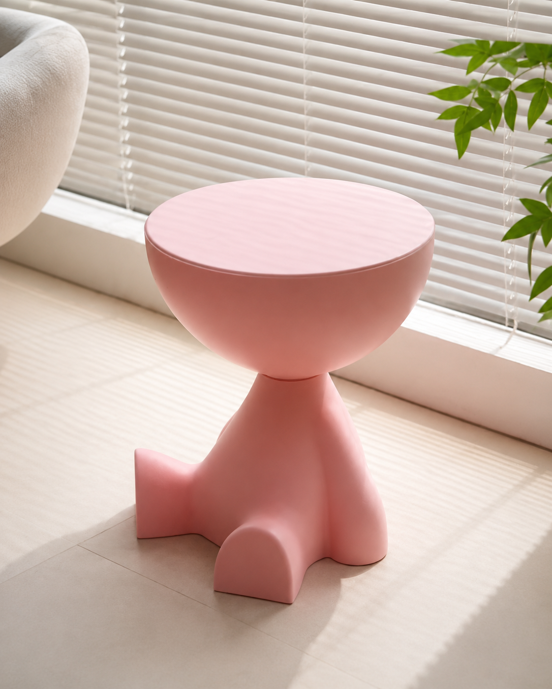 Modern Sculptural Side Table
