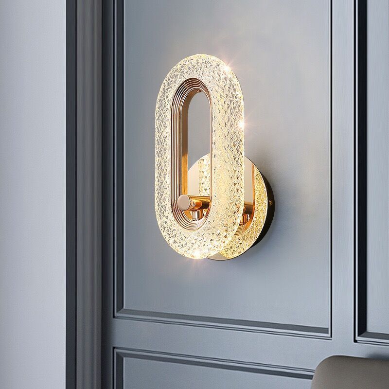 Luxury Gold LED Wall Sconce