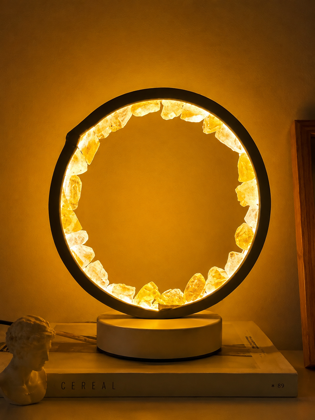 Crystal Glow LED Lamp