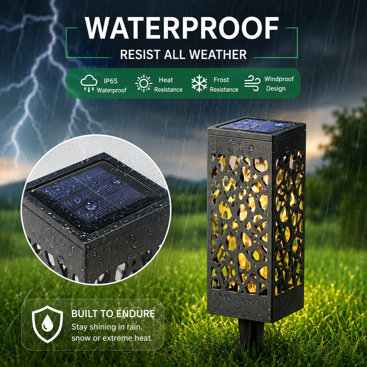 Solar Garden Path Lights