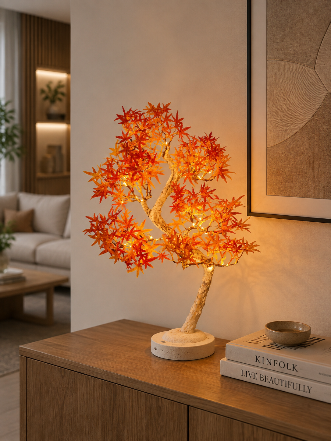 LED Blossom Tree Lamp | USB Decorative Bonsai Light for Bedroom, Living Room & Home Décor