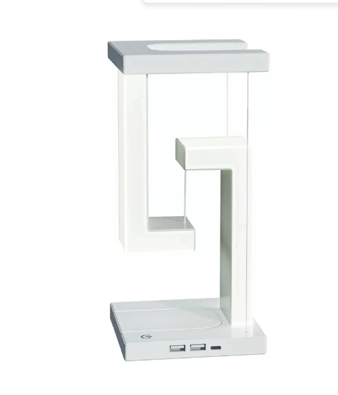 Modern Geometric LED Table Lamp with Touch Control | Stylish Bedside & Desk Light