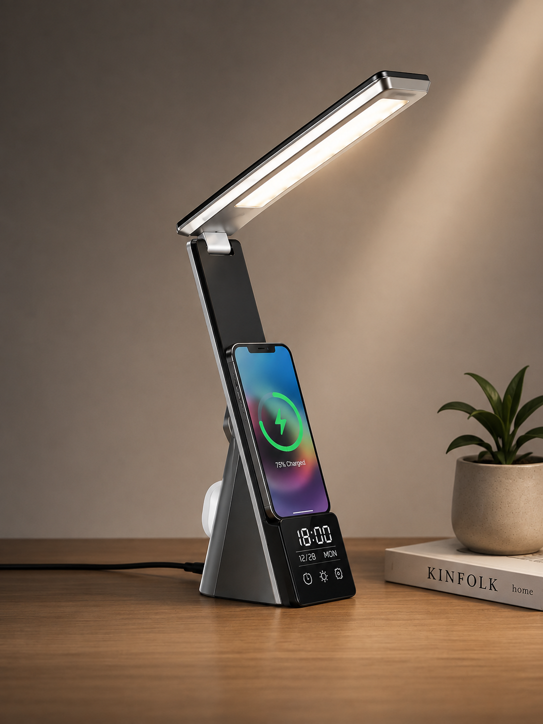 LumiCharge Smart Desk Lamp