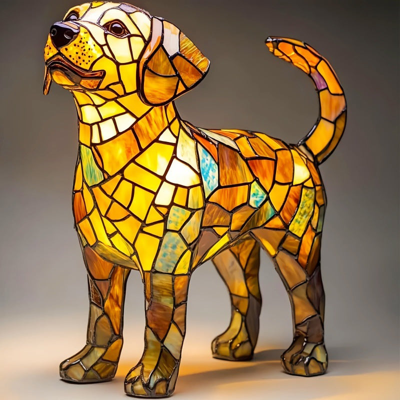 Animal Night Light Statue