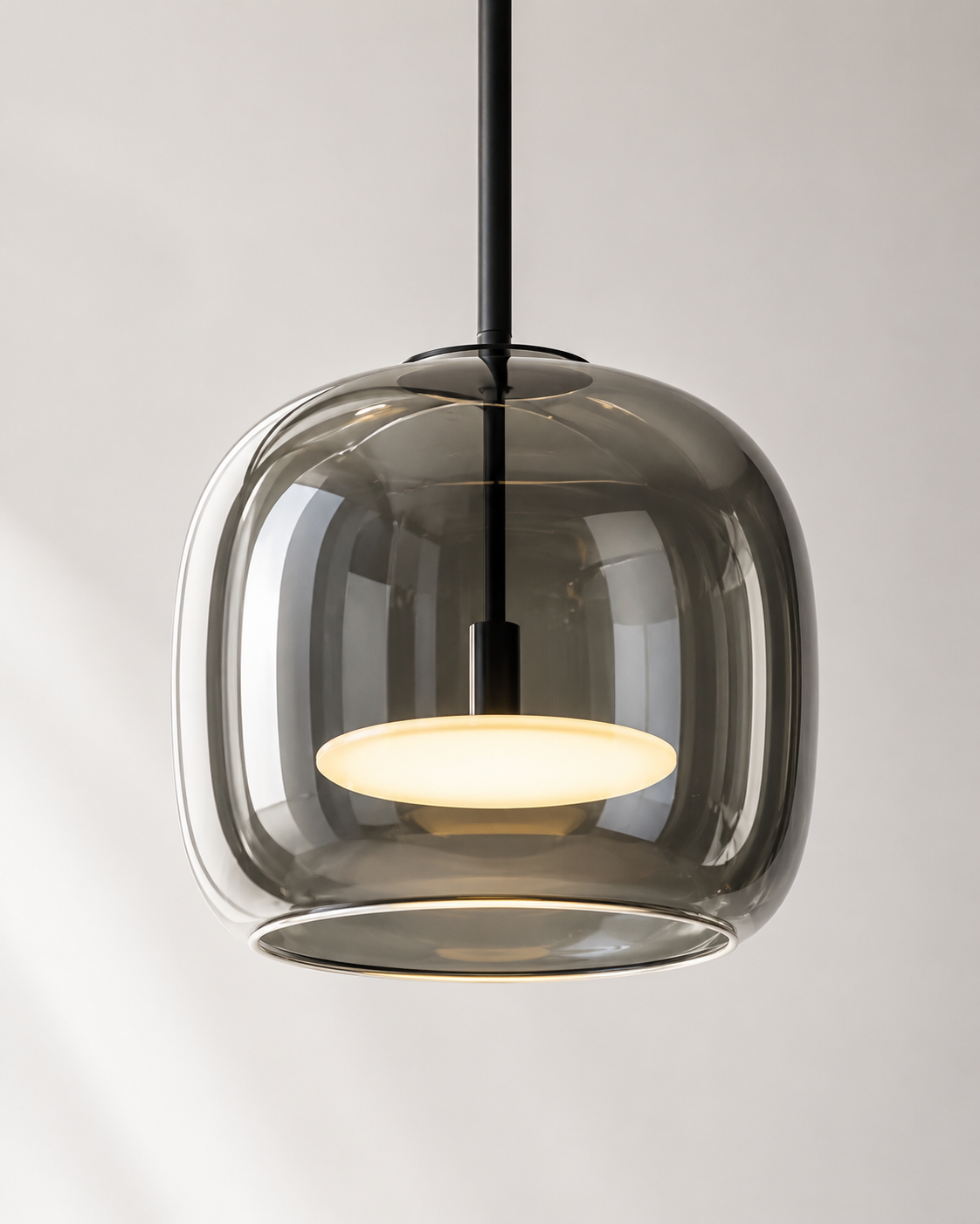 Modern Glass Trio Pendant Light