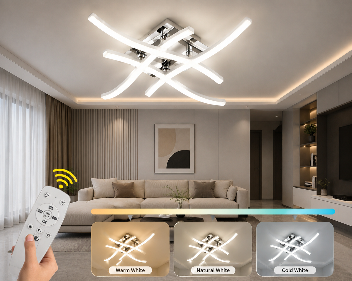 Modern LED Dimmable Ceiling Light