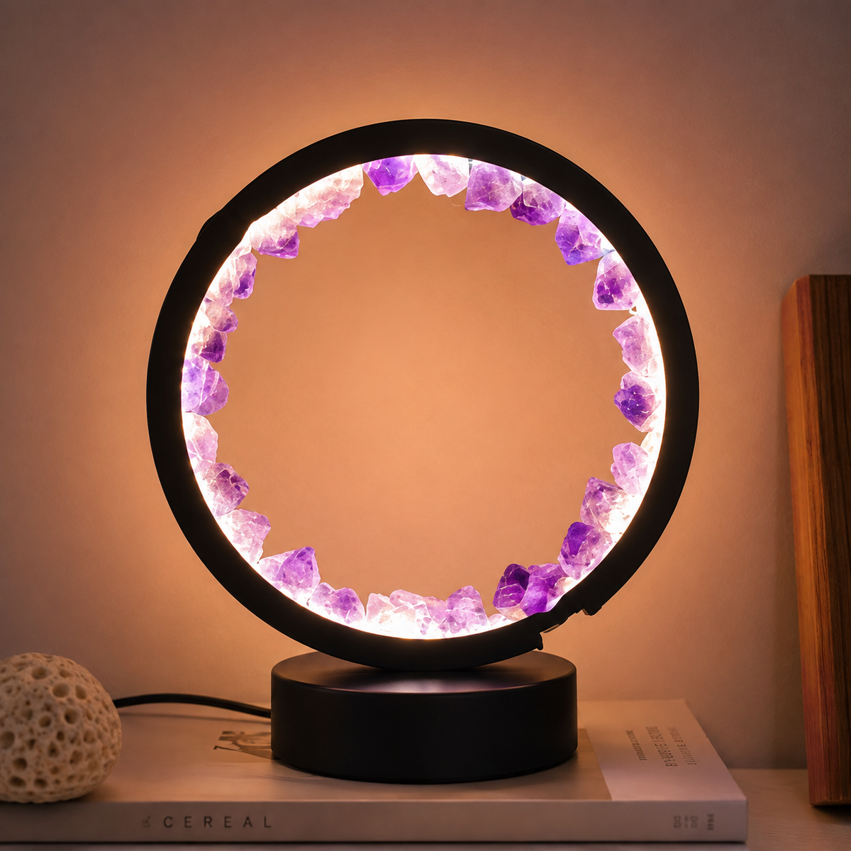 Crystal Glow LED Lamp