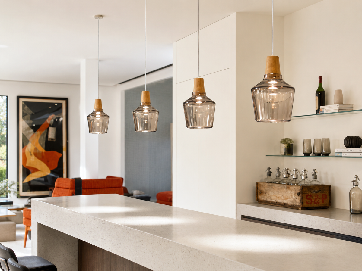 Glass Pendant Light
