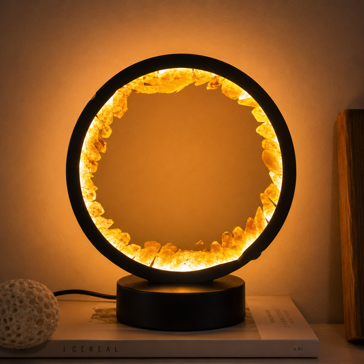 Crystal Glow LED Lamp