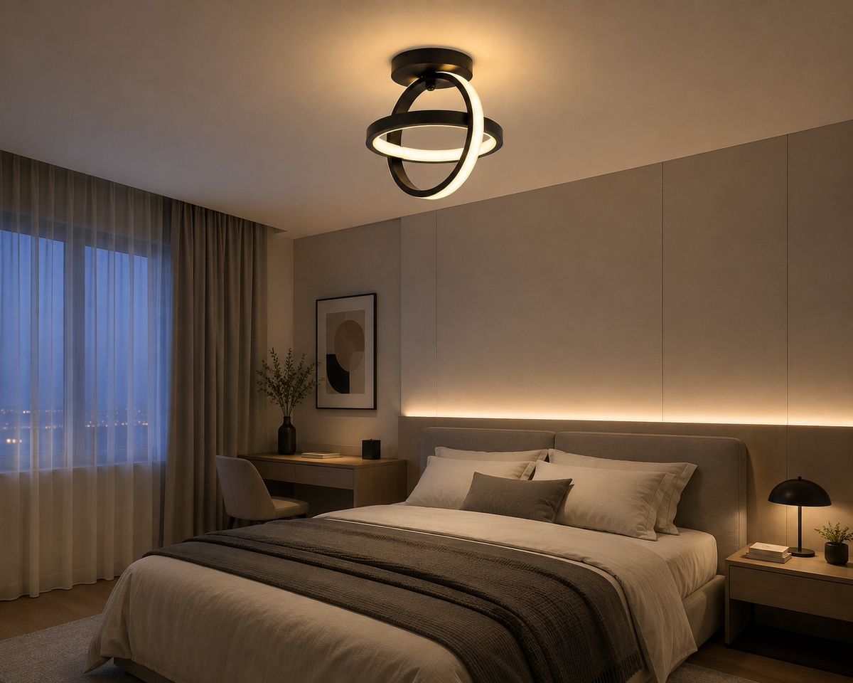 Modern LED Ring Ceiling Light