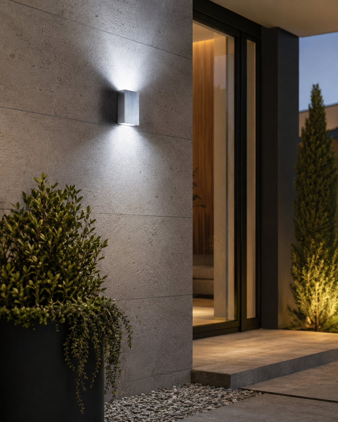 Modern Cube LED Wall Light