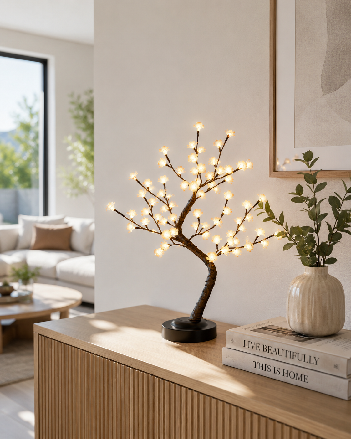LED Blossom Tree Lamp | USB Decorative Bonsai Light for Bedroom, Living Room & Home Décor
