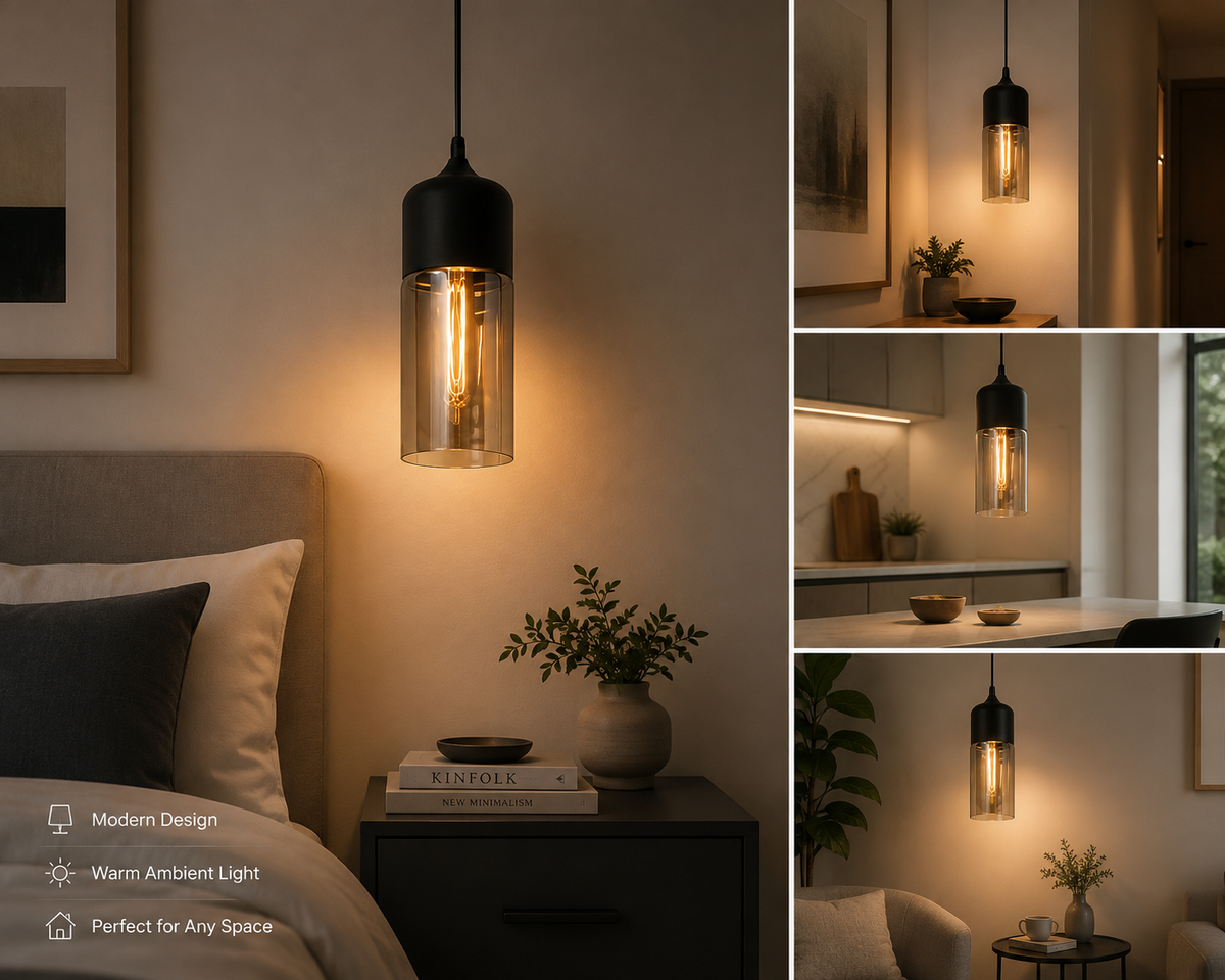 Nordic Glass Pendant Light