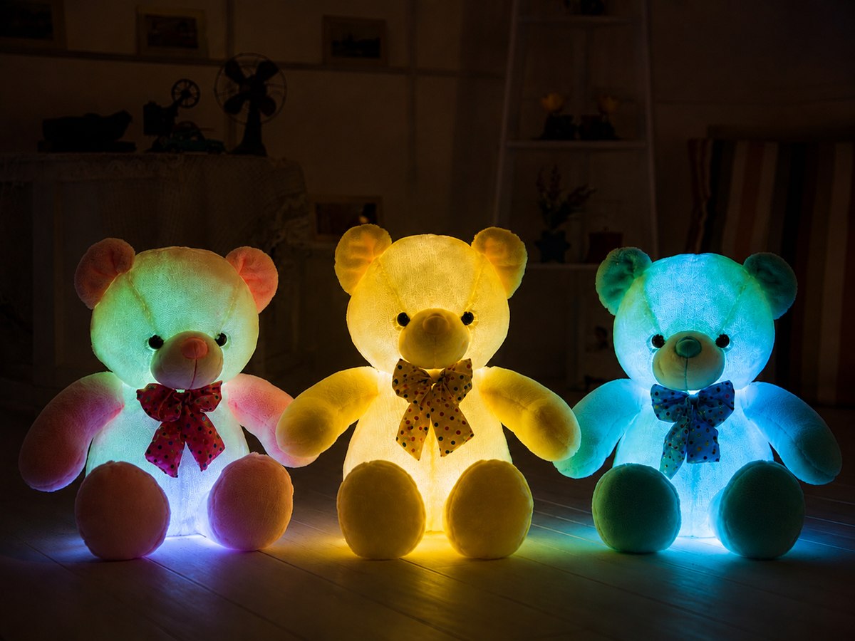 Illuminated Musical Teddy Bear