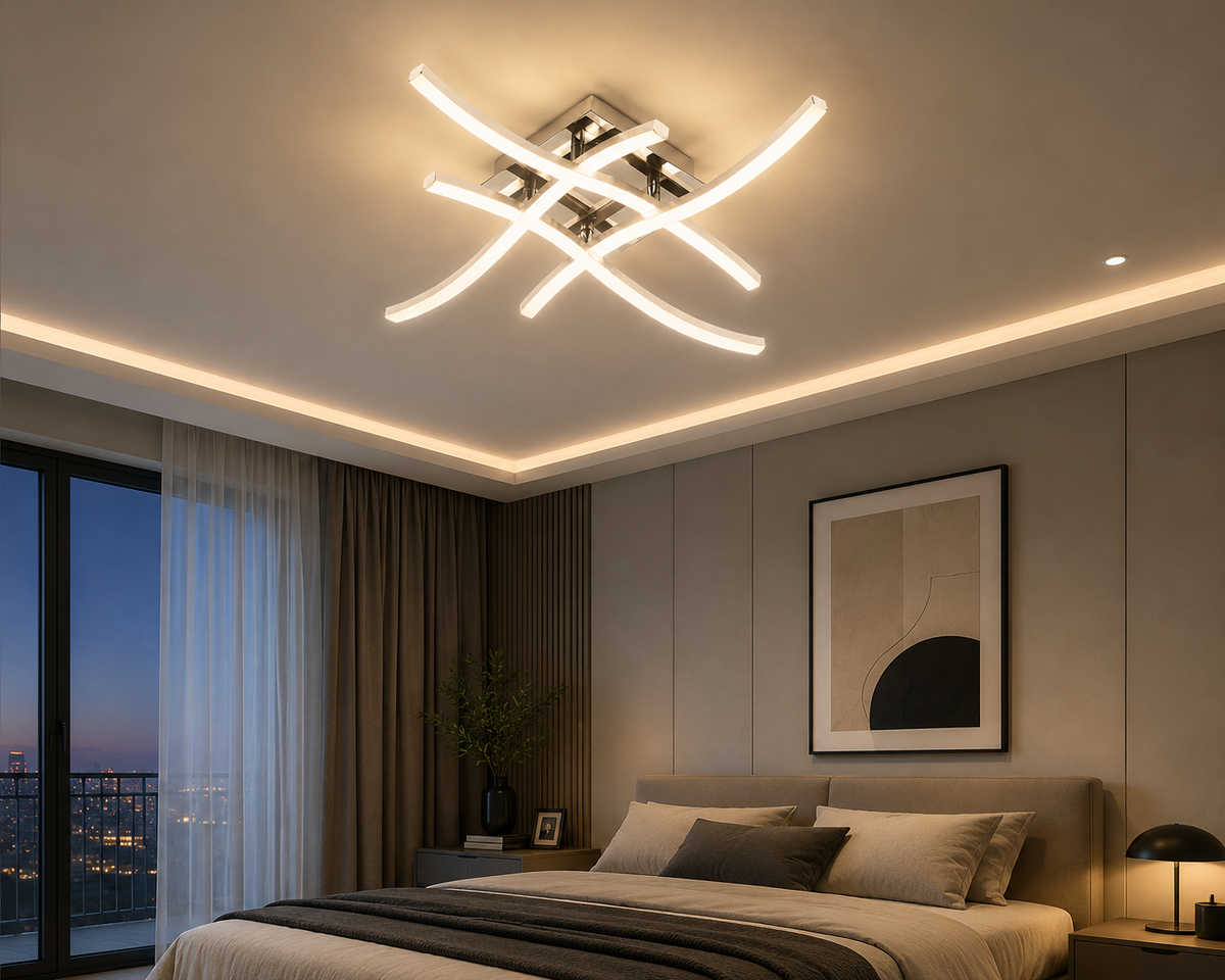 Modern LED Dimmable Ceiling Light