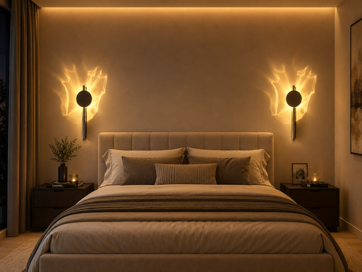 Modern Corrugated LED Wall Light | Waterproof Minimalist Indoor & Outdoor Wall Sconce