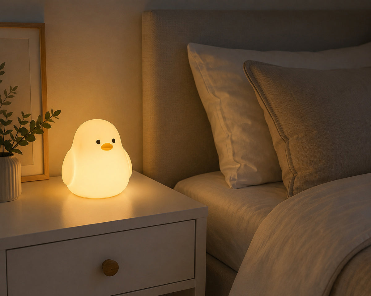 DuckGlow Silicone LED Night Light