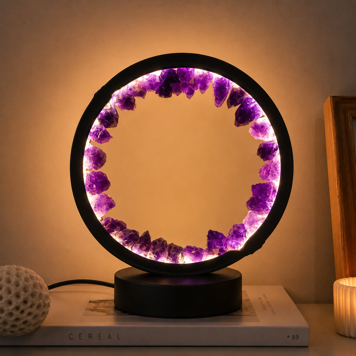Crystal Glow LED Lamp