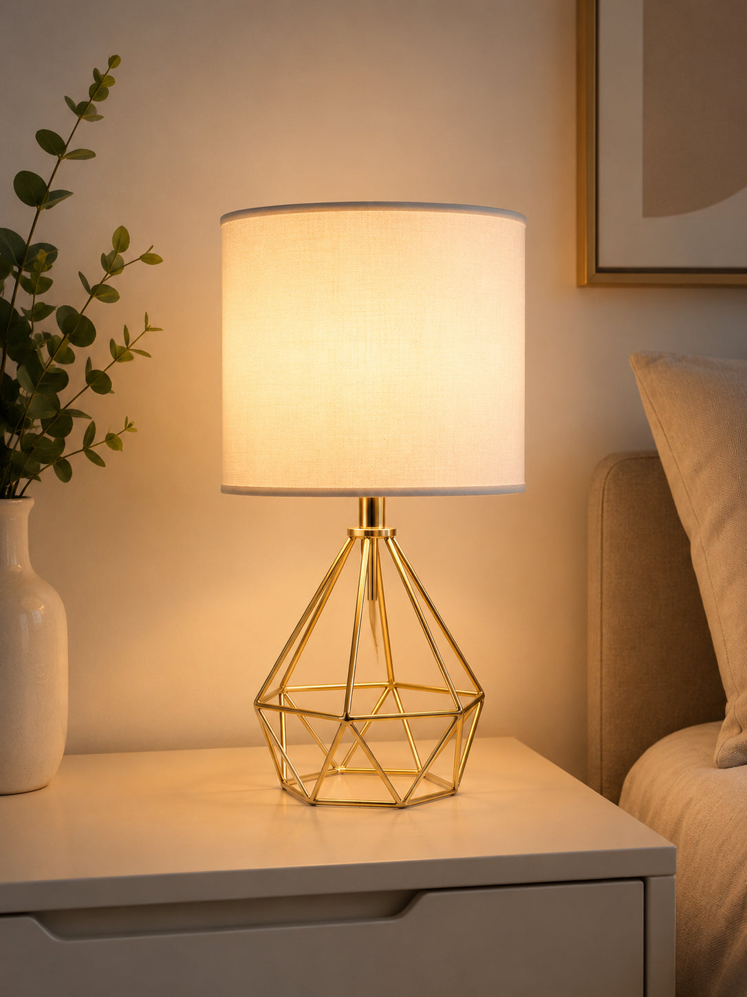 Modern Geometric Table Lamp