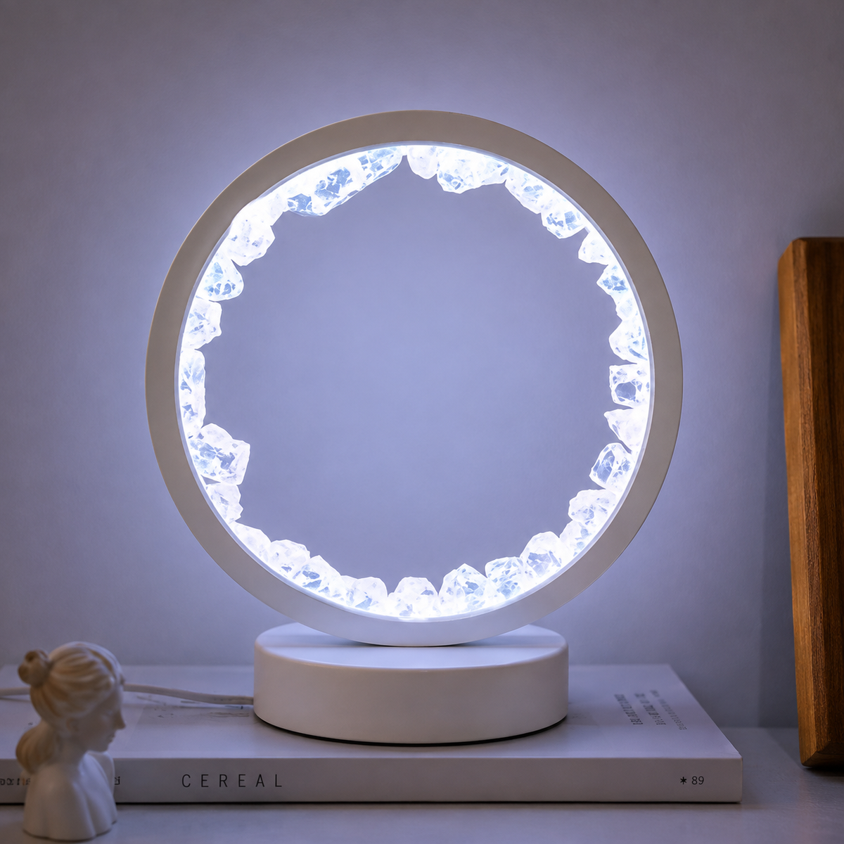 Crystal Glow LED Lamp