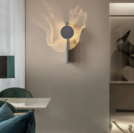 Modern Corrugated LED Wall Light | Waterproof Minimalist Indoor & Outdoor Wall Sconce