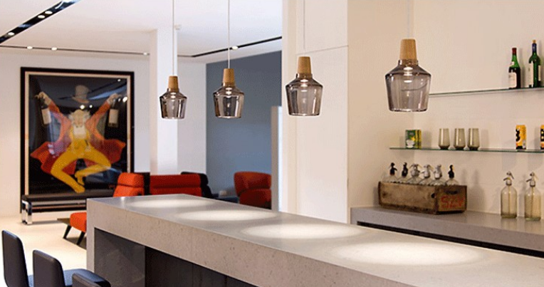 Glass Pendant Light