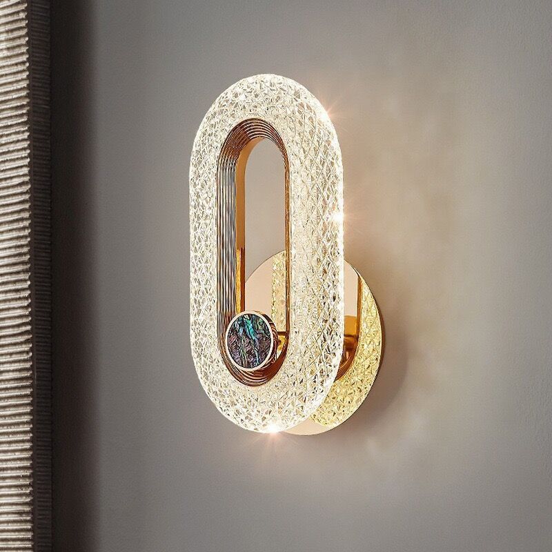 Luxury Gold LED Wall Sconce
