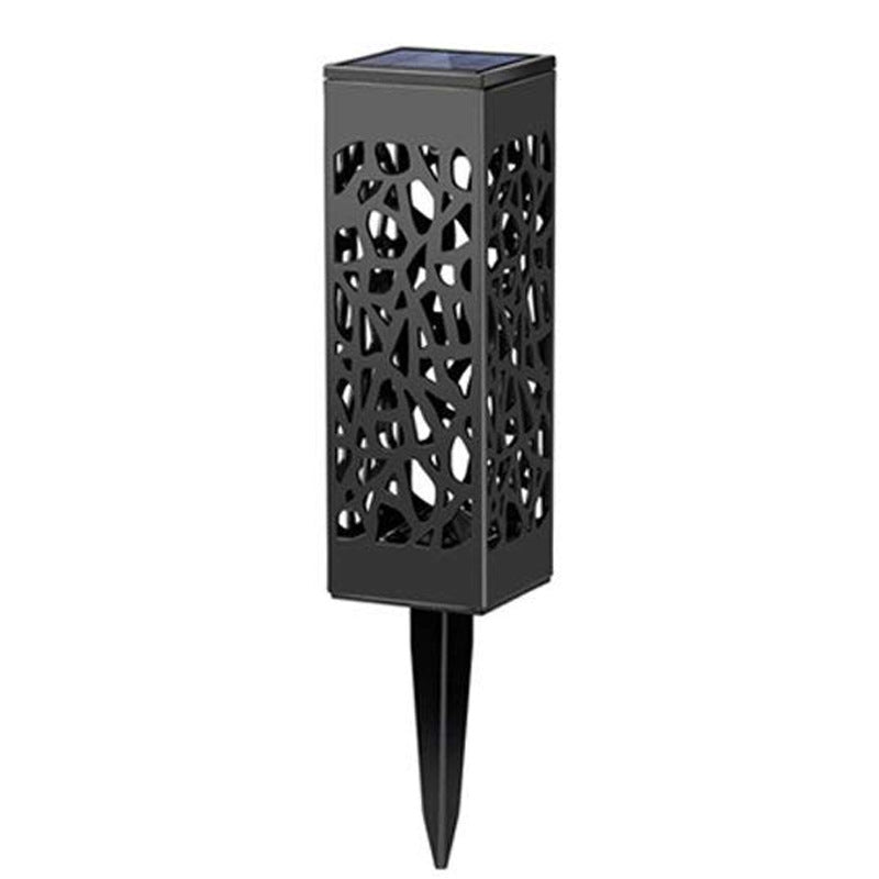 Outdoor Waterproof Solar Lamp with Hollow Design