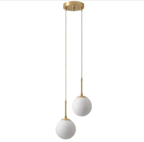 Modern Glass Globe Pendant Light