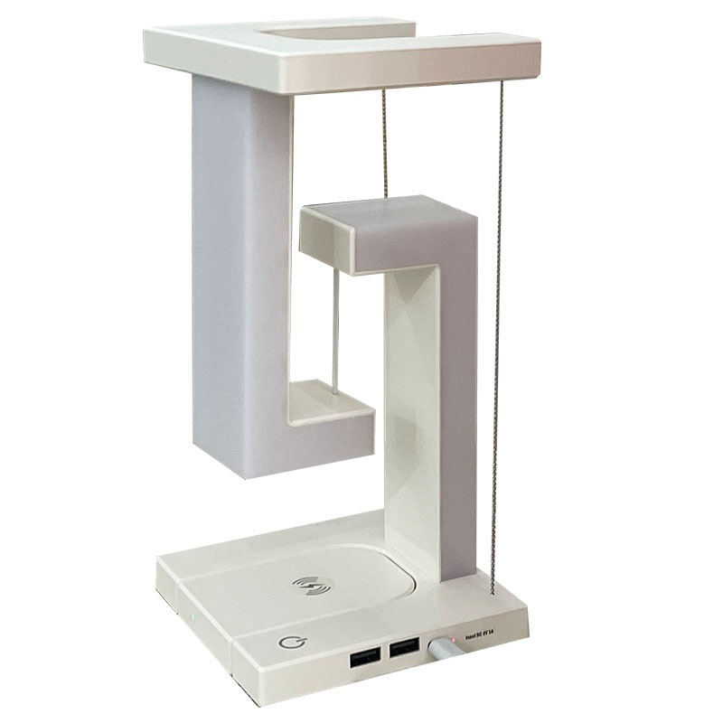 Modern Geometric LED Table Lamp with Touch Control | Stylish Bedside & Desk Light